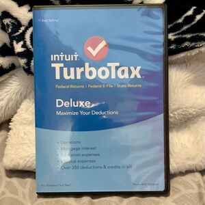 2015 Intuit TurboTax Deluxe Software